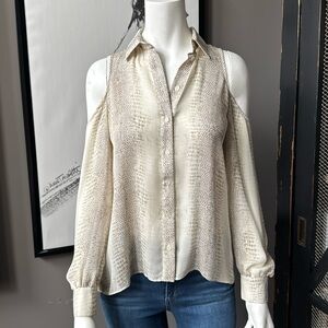 Parker Cold Shoulder Blouse